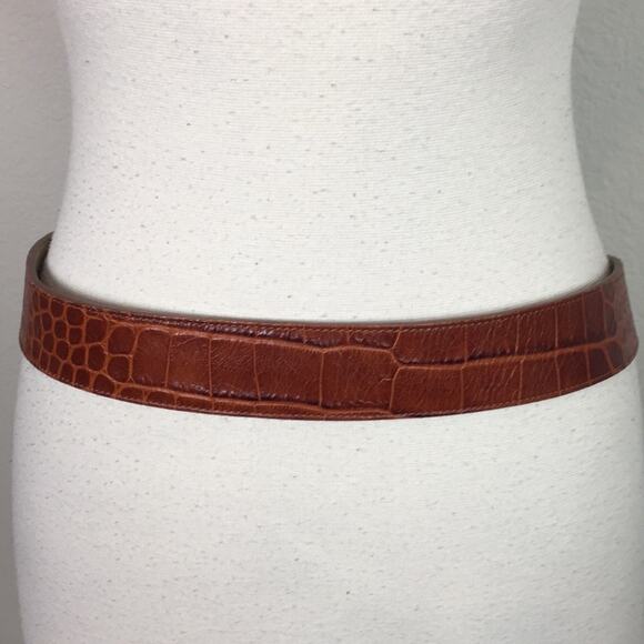 Jennifer Graham Brown Genuine Leather Western Boho Belt Large main image 3